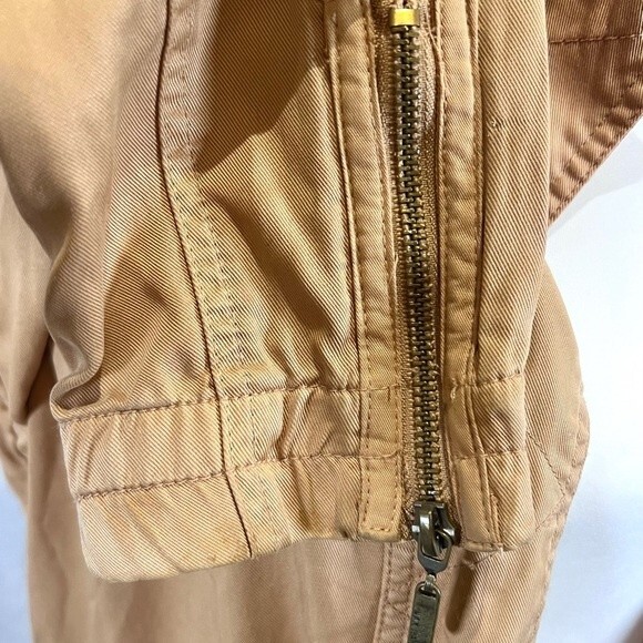 Nordstrom Max Jeans caramel color utility jacket size small - Picture 7 of 9